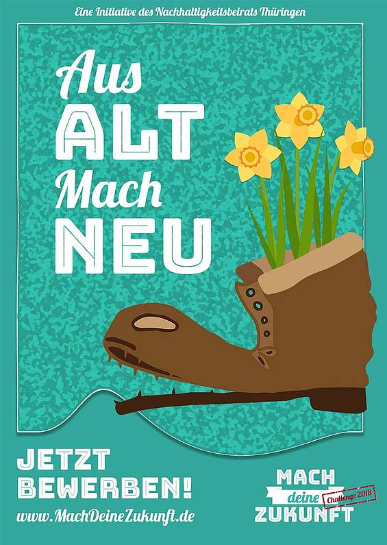 Mach deine Zukunft Plakat